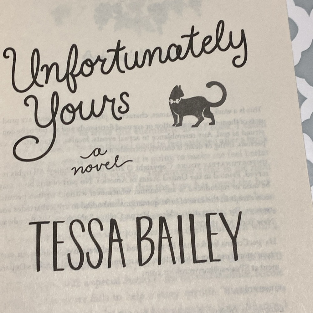 Unfortunately Yours by Tessa Bailey - Adult Romance Paperback Book - Picture 7 of 7